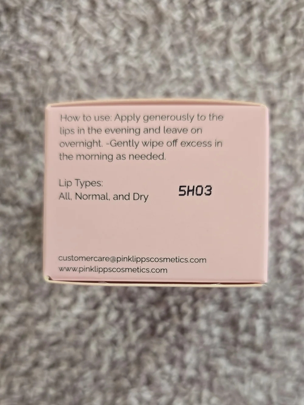 Pinklipps Cherry Lip Sleeping Mask